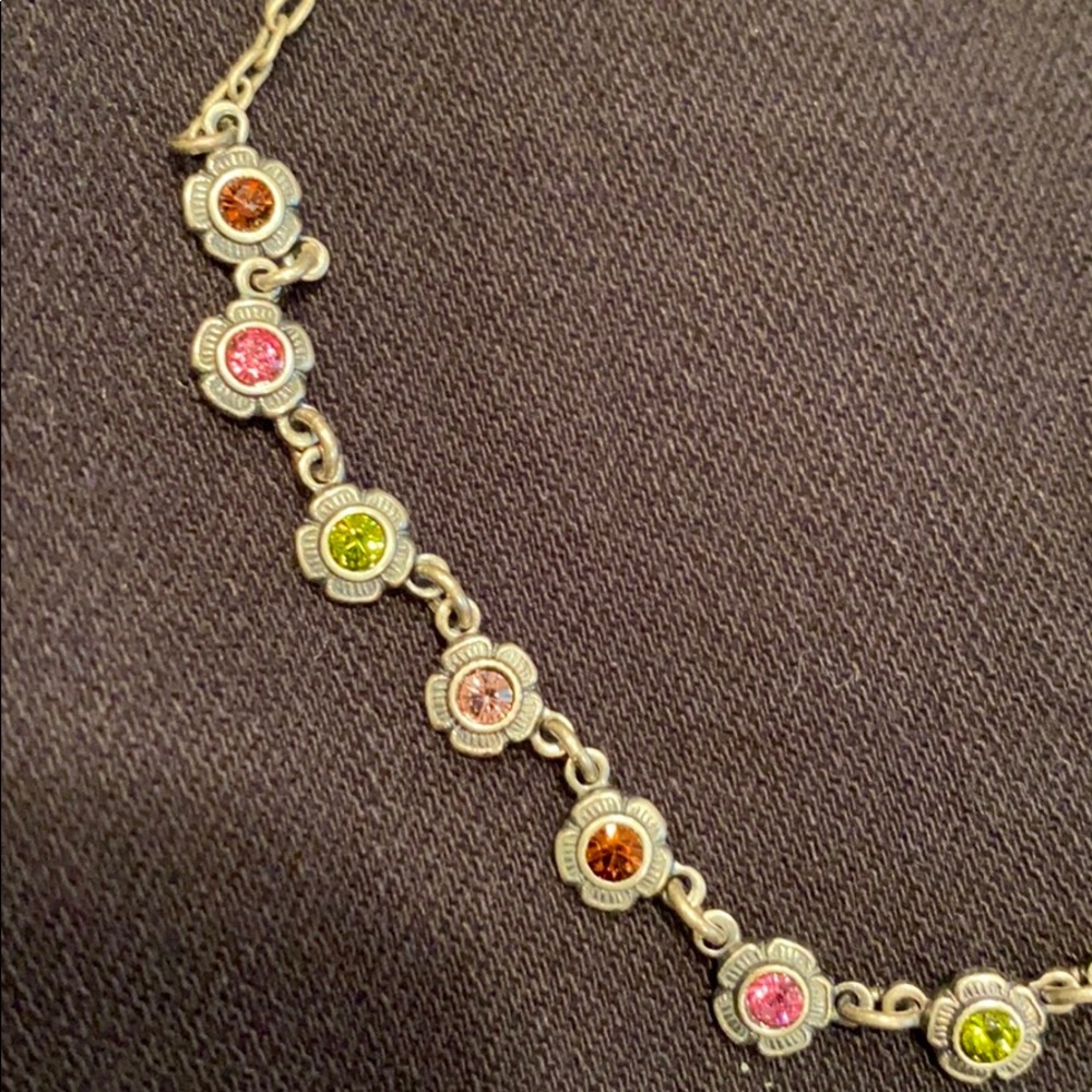 La Vie Parisienne multi colored crystal necklace. - Picture 3 of 11